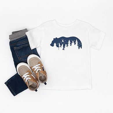 Bear Trees Youth Short Sleeve Graphic Tee
