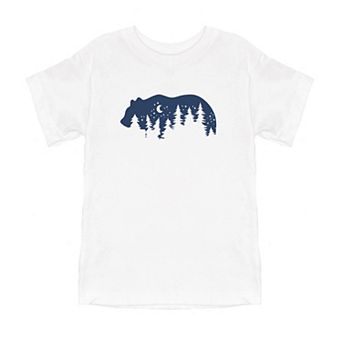 Bear Trees Youth Short Sleeve Graphic Tee