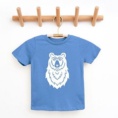 Bear Head Youth Short Sleeve Graphic Tee