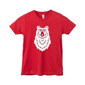 Bear Head Youth Short Sleeve Graphic Tee