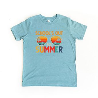 School's Out Sunglasses Youth Short Sleeve Graphic Tee