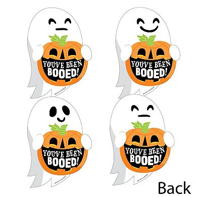 Big Dot Of Happiness You've Been Booed - Decor Diy Ghost Halloween Party Essentials - 20 Ct