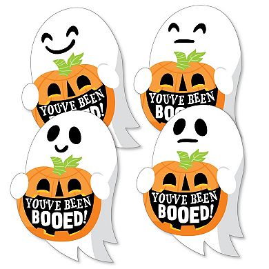 Big Dot Of Happiness You've Been Booed - Decor Diy Ghost Halloween Party Essentials - 20 Ct