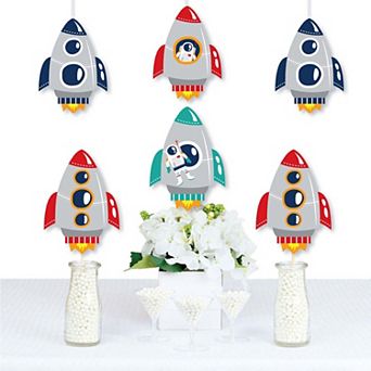 Big Dot Of Happiness Blast Off To Outer Space Decor Baby Shower Or Birthday Essentials 20 ct