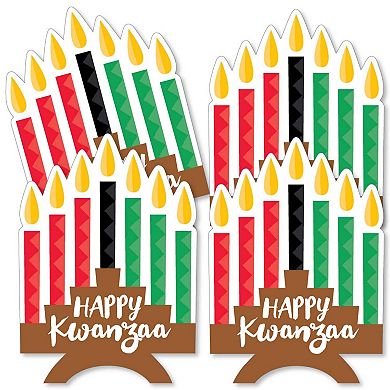 Big Dot Of Happiness Happy Kwanzaa - Kinara Decorations Diy Party Essentials - Set Of 20
