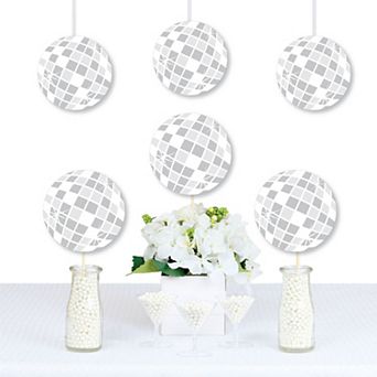 Big Dot Of Happiness Disco Ball - Decorations Diy Groovy Hippie Party Essentials - Set Of 20