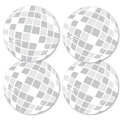 Big Dot Of Happiness Disco Ball - Decorations Diy Groovy Hippie Party Essentials - Set Of 20