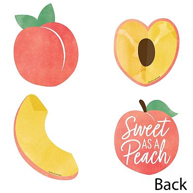 Big Dot Of Happiness Sweet As A Peach Fruit Theme Baby Shower Birthday Party Essentials 20 Ct
