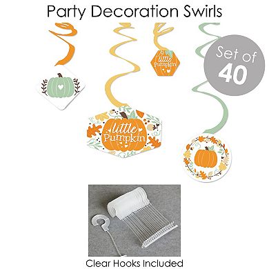 Big Dot Of Happiness Little Pumpkin Birthday Or Baby Shower Banner Decor Kit Fundle Bundle