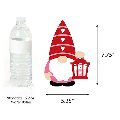Big Dot Of Happiness Valentine Gnomes - Decor Diy Valentine’s Day Party Essentials - 20 Ct
