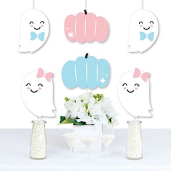 Big Dot Of Happiness Boo-y Or Ghoul - Decor Halloween Gender Reveal Party Essentials 20 ct