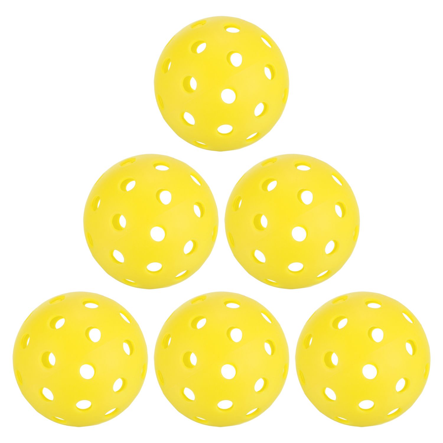 GoldPig Outdoor Pickleball Balls 40 Holes Pickleballs, 6 Pack Durable - View #5