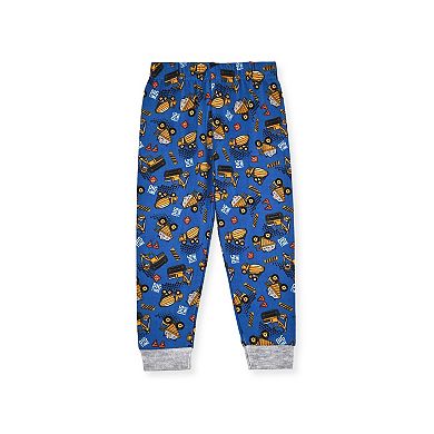 Sleep On It Toddler Boys 2-piece Super Soft Jersey Snug-fit Pajama Set With Matching Socks