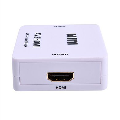 Mini Composite Av Cvbs 3rca To Hdmi Video Converter Adapter