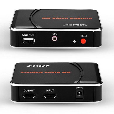 Hd Game Capture Video 1080p Hdmi Recorder With Cable For Xbox 360 One Ps3 Ps4