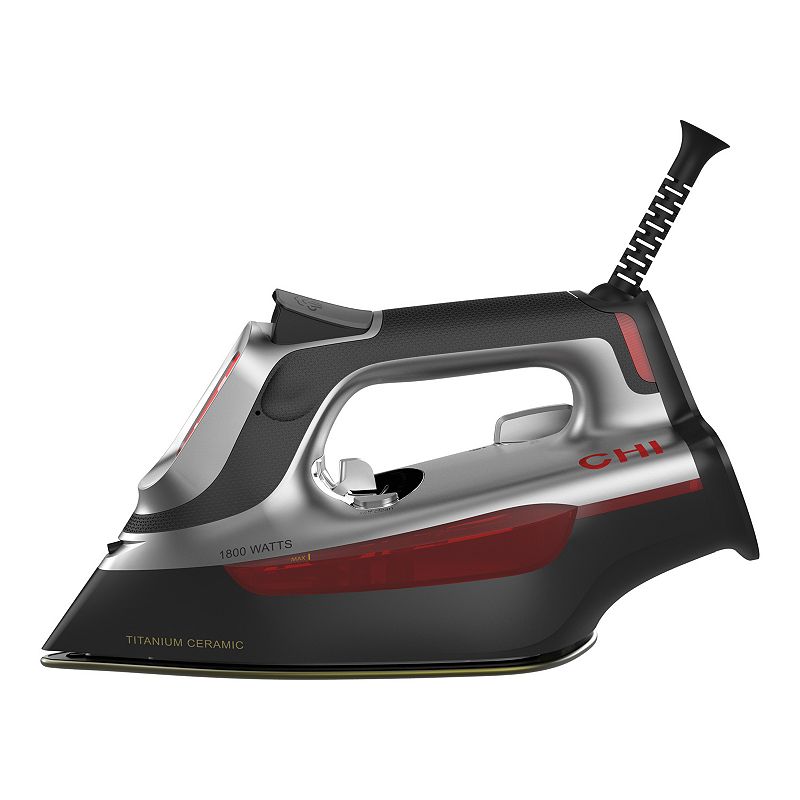 chi - steam iron - red