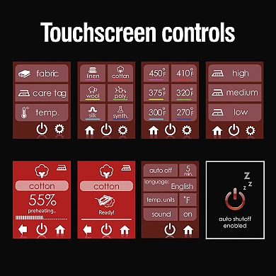 CHI Touchscreen Iron