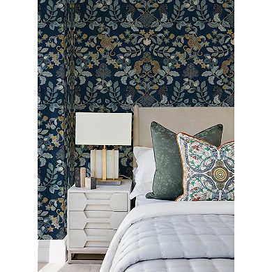 Brewster Home Fashions Getty Jungle Damask Wallpaper