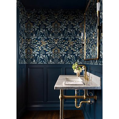 Brewster Home Fashions Getty Jungle Damask Wallpaper