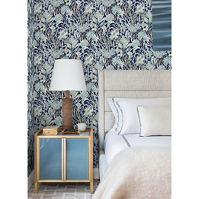 Brewster Home Fashions Kelp Garden Tropical Reef Wallpaper