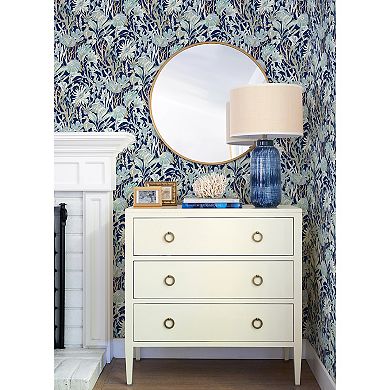 Brewster Home Fashions Kelp Garden Tropical Reef Wallpaper