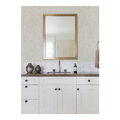 Brewster Home Fashions Haliya Metallic Plaster Wallpaper