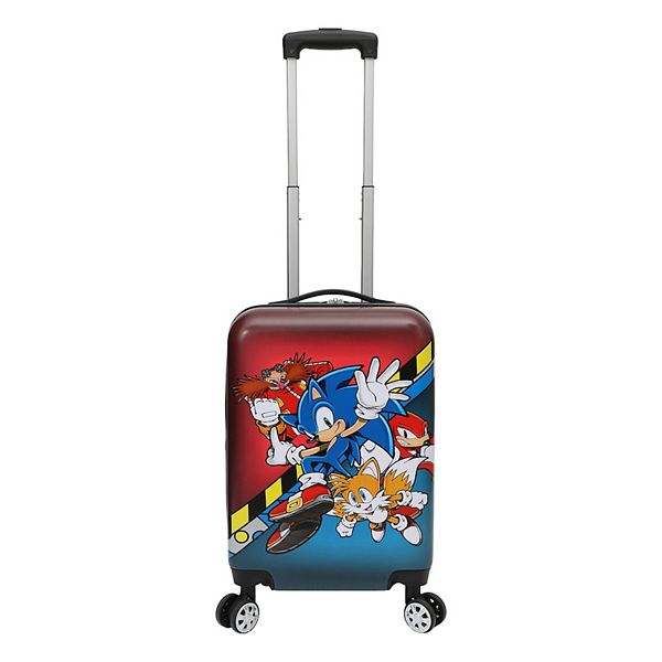 Sonic The Hedgehog 20-Inch Hardside Carry-On Spinner Luggage