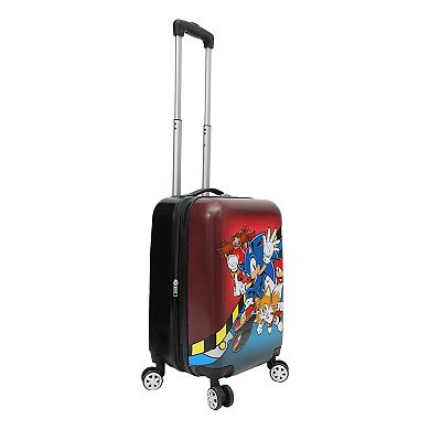 Sonic The Hedgehog 20-Inch Hardside Carry-On Spinner Luggage
