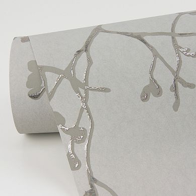 Brewster Home Fashions Koura Budding Branches Wallpaper