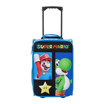 Kids Super Mario Mario and Yoshi 18" Carry-On Pilot Case