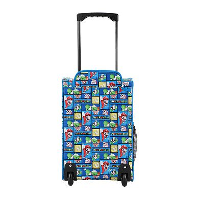 Kids Super Mario Mario and Yoshi 18" Carry-On Pilot Case