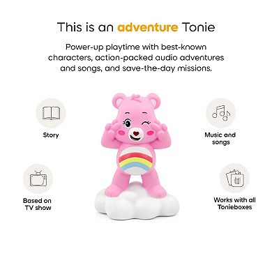 tonies Care Bears Cheer Bear Audio Play Character Figurine