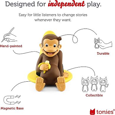 tonies Curious George Audio Play Character Figurine