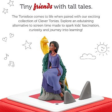 Disney's Wish Asha & Star Audio Play Character Figurine by tonies