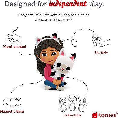 tonies Gabby's Dollhouse Gabby Audio Play Character Figurine