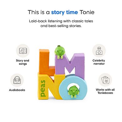 tonies LMNO Peas Audio Play Character Figurine