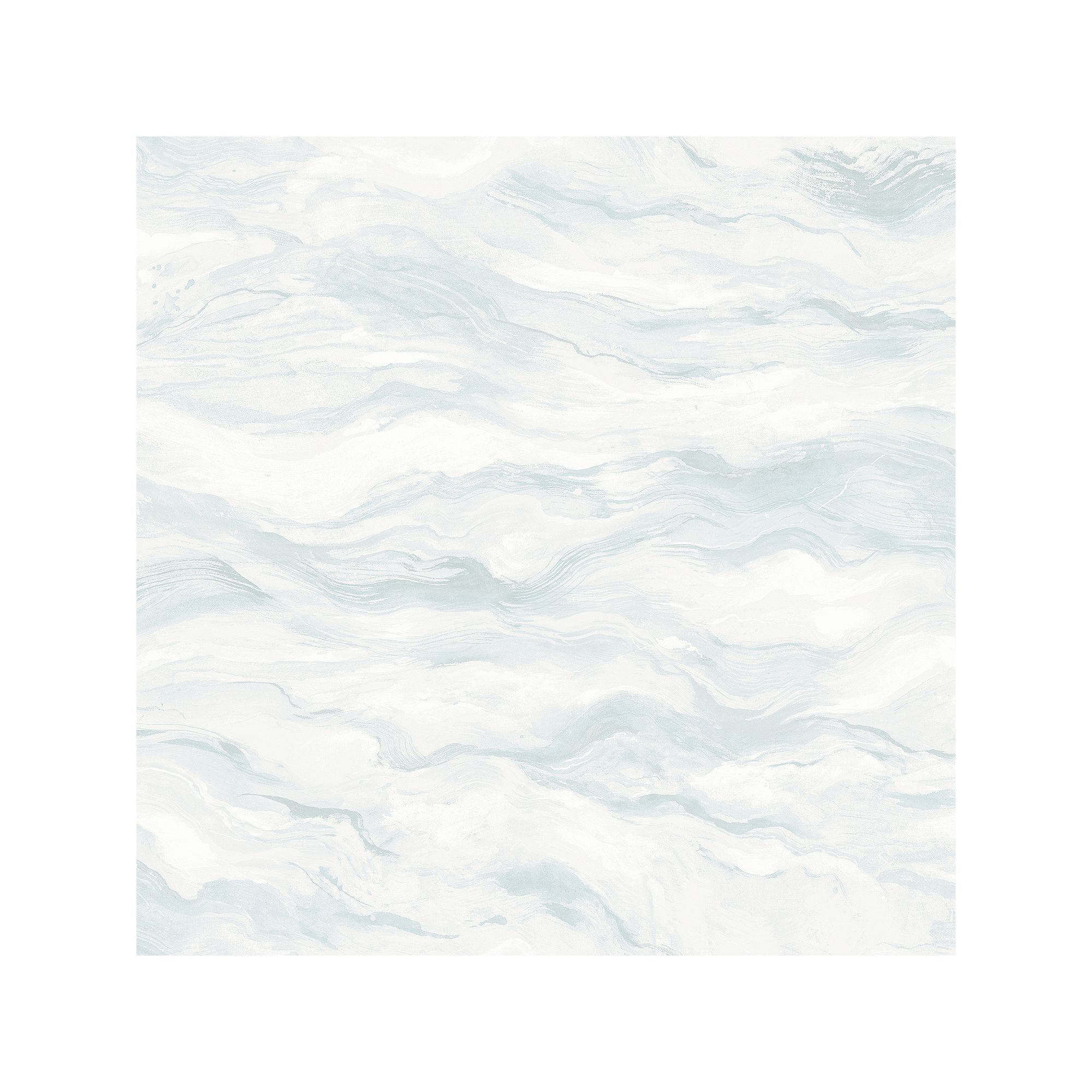 Brewster Home Fashions Cirrus Blue Wave Wallpaper