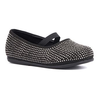 Olivia Miller Moon Lite Toddler Girls' Rhinestone Flats