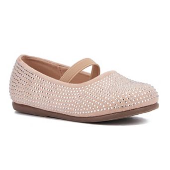 Olivia Miller Moon Lite Toddler Girls' Rhinestone Flats