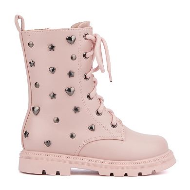 Olivia Miller Astro Toddler Girls' Stud Boots