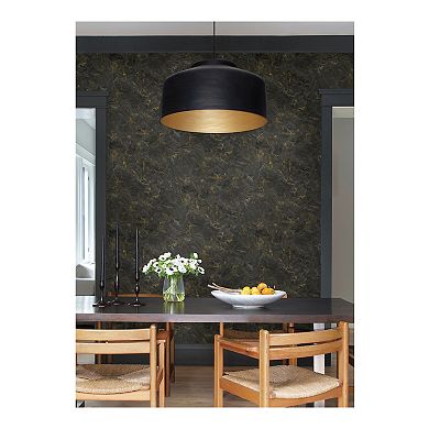 Brewster Home Fashions Meness Metallic Marbling Wallpaper