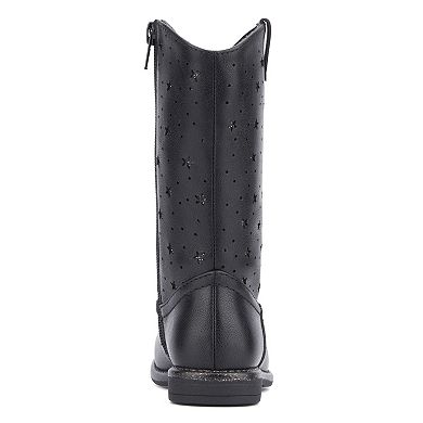 Olivia Miller Star Laser Cut Toddler Girls' Boots