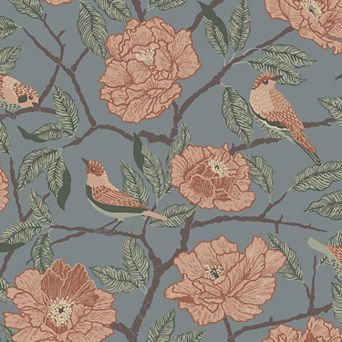 Brewster Home Fashions Bernadina Rosebush Wallpaper