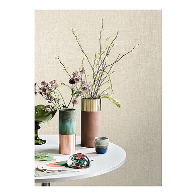 Brewster Home Fashions Glen Linen Wallpaper