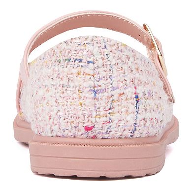 Olivia Miller Clear Skyz Toddler Girls' Flats
