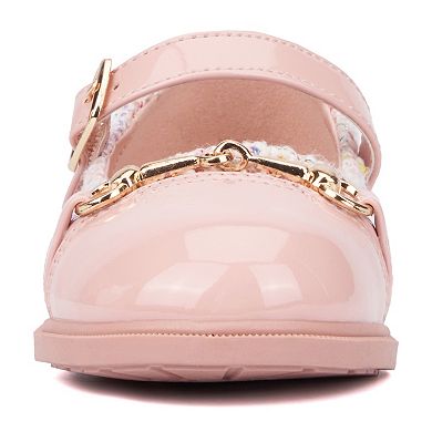 Olivia Miller Clear Skyz Toddler Girls' Flats