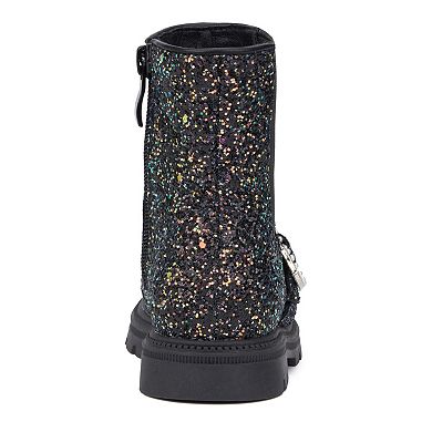 Olivia Miller Glitter Toddler Girls' Chelsea Boots