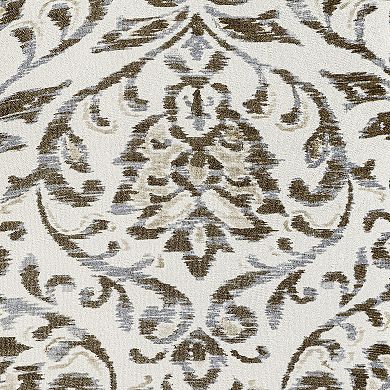 No. 918 Verity Damask Print Stretch Fit Elastic Dining Chair Cover Pair