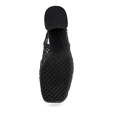 Aerosoles Santiago Women's Raffia Heeled Loafers