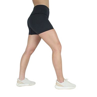 Women’s Leakproof Activewear High-rise Shorts For Bladder Leaks And Periods